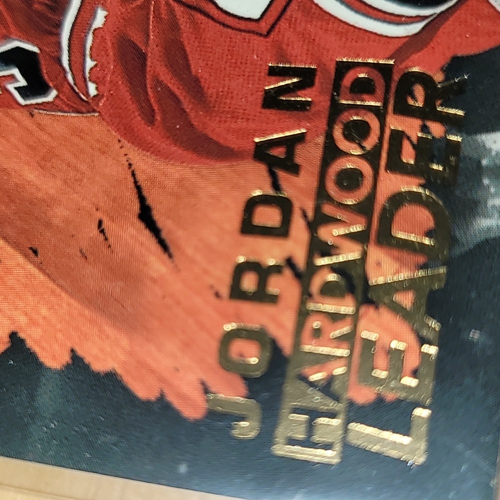 Michael Jordan. Fleer 96. Hardwood Leader - Picture 2 of 6